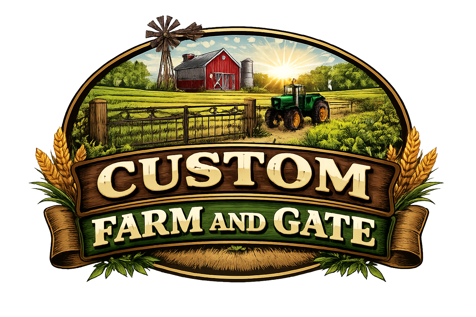Custom Farm and Gate